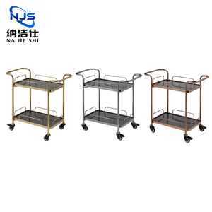 Chariot de bar Chariot de dessert Chariot de bonbons pour bar Carrello Chariot à vin d'utilisation d'hôtel, chariot de service en stock - Product Image 5