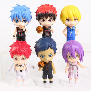 Ensemble de figurines d'anime 6 pièces/ensemble, figurine de basket-ball de Kuroko, figurines en PVC de Kuroko Tetsuya - Product Image 2