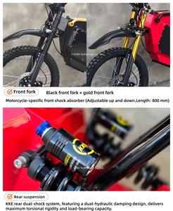 Moto électrique puissante 2025, moteur moyeu 25000W, Stealth Bomber, batterie lithium haute capacité 84V 75AH, autonomie 200KM, vitesse 150km/h - Product Image 6