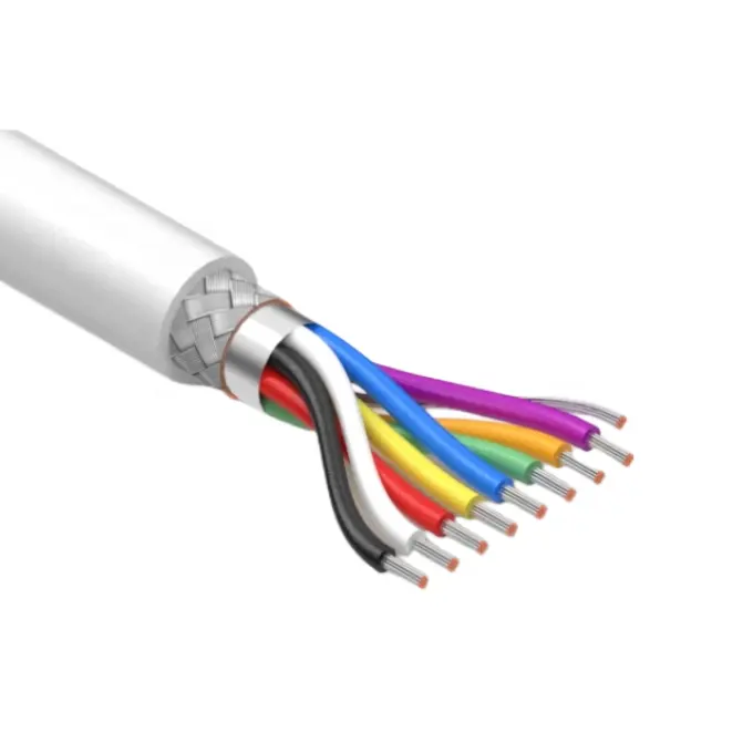 UL2464 Cable  24 AWG with Tinned Copper Braid Shielded