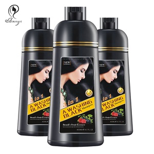 OEM premium colore dei <span class=keywords><strong>capelli</strong></span> liquido shampoo naturale tintura dei <span class=keywords><strong>capelli</strong></span> neri <span class=keywords><strong>per</strong></span> gli uomini delle donne - Product Image 1