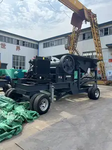 Easy Operation Rock Stone Crusher Mobile Diesel for PEX 250x1000 Jaw Crusher