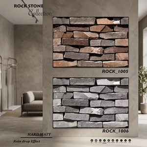 Carreaux de mur extérieur en céramique indienne OEM 30x45cm 12x18 Digital Glazed 3D Elevation Design for Outdoor Hall Mall Use 300x450mm - Product Image 2