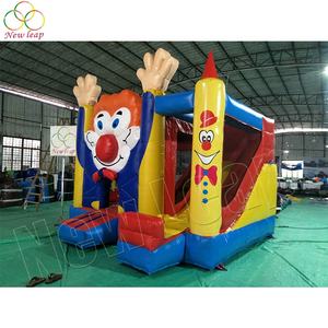 Tobogán combinado de <span class=keywords><strong>Casa</strong></span> de rebote inflable de PVC payaso con soplador de aire - Product Image 2