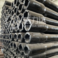 Tuyau de forage pétrolier en acier allié, filetage standard API NC40, pour le forage pétrolier, diamètre 101 mm, épaisseur 8,38 mm