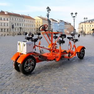 Vélo en acier à une vitesse avec lecteur audio Bluetooth, frein à disque et pédale ordinaire, pratique, à vendre - Product Image 6