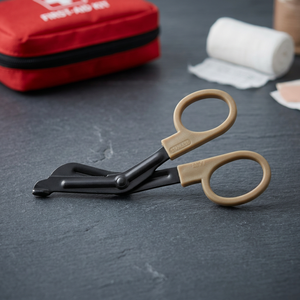 Ciseaux à pansements, ciseaux de traumatologie, ciseaux médicaux utilitaires, ciseaux d'infirmière en acier et plastique, manuels, par ZACHARY INDUSTRIES - Product Image 3