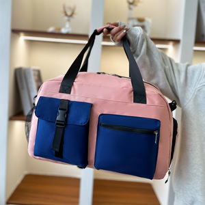 High Fashion Large Capacity Dry Wet Separation Waterproof Sports Gym <b>Bag</b> Shoes Compartment Vertical Makeup Travel <b>Bags</b> - Product Image 6