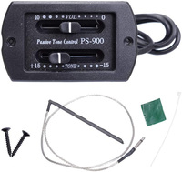 Gitar Akustik PS 900 2 Band Preamp Amplifier Equalizer EQ Pickup Piezo