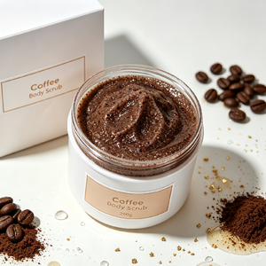 Exfoliante Corporal de Café Natural al por Mayor, Anticelulítico, Iluminador, Reafirmante e Hidratante, Etiqueta Privada OEM - Product Image 5