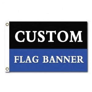 Bandera Personalizada de Poliéster de Doble Cara para Exteriores con Logotipo Impreso en Cualquier Tamaño - Product Image 2