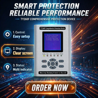 TY260F Relais de protection complet, dispositif de protection électrique multifonctionnel pour transformateur de distribution et moteur
