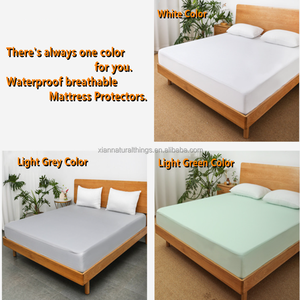 Protège-matelas imperméable hypoallergénique à fermeture éclair, <span class=keywords><strong>housse</strong></span> <span class=keywords><strong>de</strong></span> matelas <span class=keywords><strong>anti</strong></span>-insectes, drap-<span class=keywords><strong>housse</strong></span> en vinyle - Product Image 2
