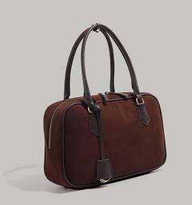 <span class=keywords><strong>2025</strong></span>阿里巴巴快速送货其他材料女式麂皮手袋女士手提袋，新款时尚户外假日麂皮手袋在线 - Product Image 2