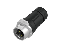 Cnlinko prise industrielle Ip68 connecteur d'alimentation en plastique et métal LP16 circulaire mâle femelle Led connecteur de fil étanche