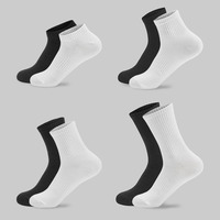Chaussettes de sport personnalisées unisexes en coton et laine, brodées, avec logo athlétique, pour le tennis et la course, à compression, pour hommes, OEM, design sur mesure