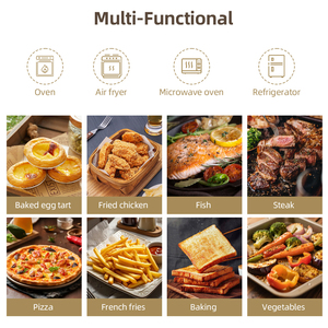 Cesta de Air Fryer Grande Capacidade Antiaderente de Grau Alimentício Reutilizável com Alças - Product Image 4