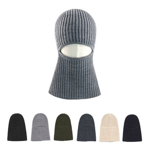 <strong>Balaclava</strong> Ski Mask Cold Weather <strong>Balaclava</strong> Mask Warm Face Mask <strong>Balaclava</strong> and Beanie Hats for Men 2 in 1 <strong>Black</strong> - Product Image 2