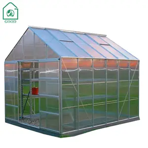 Schlussverkauf kleines Tunnel-Agrargewächshaus für Tomaten-Anbau Gemüse Gewächshaus Bauernhaus Garten Tunnel-Wächshaus