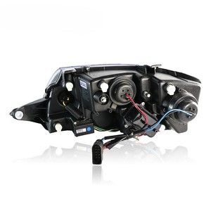 Pour <span class=keywords><strong>Audi</strong></span> TT <span class=keywords><strong>MK1</strong></span> 8N 1999-2006 : Ensemble de phares à LED avec projecteur, feux de jour (DRL) et clignotants halogènes 12V 6000K – Mise à niveau Plug-and-Play - Product Image 4