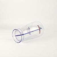 Gobelet créatif en plastique PS à compartiments, verre à cocktail 450 ml, tasse à boire de qualité alimentaire, vente en gros d'usine