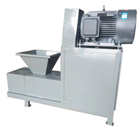 Máquina para fabricar palitos de carbón de bambú Máquina moldeadora de briquetas de carbón de aserrín
