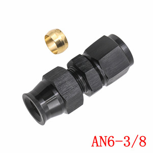 Conector Rotatorio AN6 para Línea de Aceite, Adaptador de Latón de 5/16 a 3/8, Pieza para Sistema de Combustible Automotriz - Product Image 4