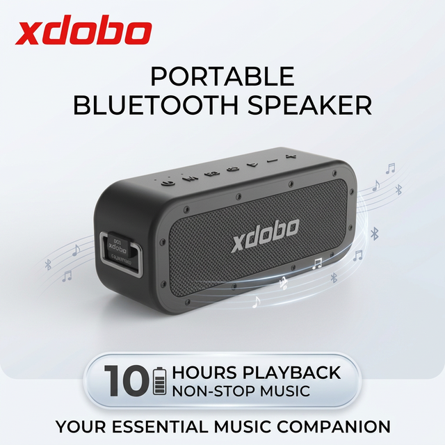 XDOBO Xidobao Wholesale 1983 Plus Portable for Blue Tooth Speaker 80W Bass Waterproof for Outdoor Use with Big Battery Capacity