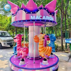 Fabricant de manèges pour enfants Carrousel d'<span class=keywords><strong>occasion</strong></span> Cheval à vendre Ornement monnayeur Fairground Merry Go Round Carrousel - Product Image 6