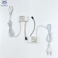 Guangshuo 12V 1A 12W CCT Double Couleur LED Interrupteur Tactile Miroir Variateur de Luminosité Continu avec Capteur pour Miroir de Salle de Bain