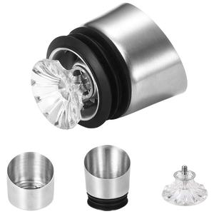 <span class=keywords><strong>Carafe</strong></span> à vin filtrée moderne en acier inoxydable <span class=keywords><strong>Carafe</strong></span> à verser en verre avec aérateur Parfait pour les amateurs de vin - Product Image 6