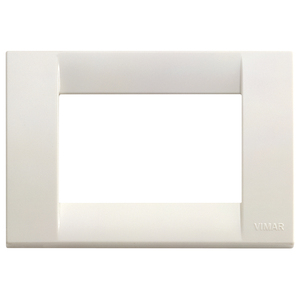 Vimar White Idea Plate 12x8 <b>Inch</b> Wall Mount <b>Socket</b> Cover - Product Image 1