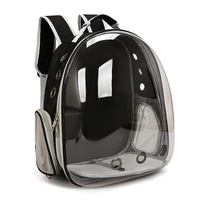 Capsule Transparent Extérieur Portable Pet Voyage Transport Sac De Transport Chien Fourre-Tout Sac À Dos Grande Capacité Respirant Robuste Chat Sac