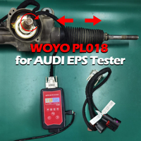 WOYO PL018 Testeur de moteur de direction électrique Simulateur de capteur Audi A4 A5 A6 Q5 Outil de diagnostic automobile USB Windows 12V Code