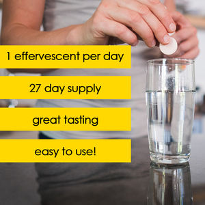 Tabletas efervescentes OEM ODM Daily Healthcare para niños con suplemento multivitamínico de VC VD ZN CA - Product Image 3