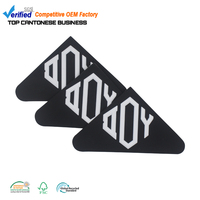 Autocollant en PVC souple pour vêtements, étiquettes personnalisées, transparentes, avec Logo en 3D, pour chaussures, vente en gros