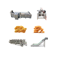 Machine de fabrication de pois verts frits Machine de friture de casse-croûte d'arachide croustillante Ligne de production de friture d'amande frite