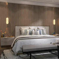Panneaux Acoustiques en Polyester avec Noyau MDF, Design Moderne pour Appartement et École, 47.24''x23.62'', Auto-adhésifs, 3D, Étanche, Écologique, Total