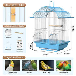 OF Cheap Price Outdoor Wire Mesh Bird Breeding Cage Parrot Cage for Sale - Product Image 3