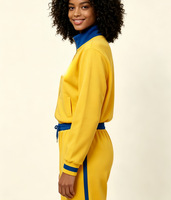 Vêtements de sororité universitaire personnalisés en gros, veste courte brodée, accessoires grecs