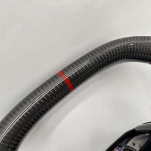 Volant en fibre de carbone de conception nouvelle et excellente pour Chevrolet <span class=keywords><strong>Corvette</strong></span> C8 - Product Image 5
