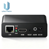 Décodeur vidéo HDMI H.265/H.264, décodeur de streaming IP vers HDMI 1080p60 prenant en charge SRT/RTMP/RTSP/HLS pour IPTV, affichage numérique