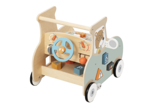 Juguete de <span class=keywords><strong>Madera</strong></span> Montessori con Cuentas para Enhebrar, Tablero de <span class=keywords><strong>Actividades</strong></span>, Andador para Bebés, <span class=keywords><strong>Caja</strong></span> de Clasificación - Product Image 3