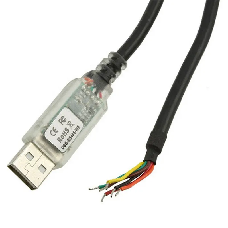 Ftdi שבב נתונים 2.0 חוט סוף ft232 מתאם יציאות usb-rs485 conversor קרש ממשק usb כדי rs485 סידורי כבל כדי usb ממיר