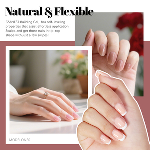 FZANEST Gel Constructor de Uñas sin HEMA en Botella, Gel Biab sin HEMA <span class=keywords><strong>a</strong></span> Granel, Esmalte en Gel Biab para Uñas - Product Image 3