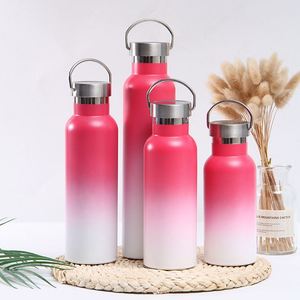 Bouteille d'eau isotherme en acier inoxydable, thermos de sport pour l'extérieur, gobelet pour thé chaud et café, portable, sans logo - Product Image 4