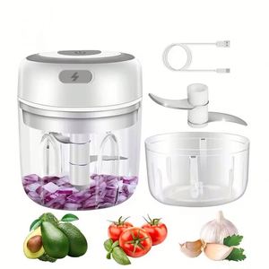 Electric Kitchen Food Chopper Mini Garlic Masher Crusher USB Portable <b>Meat</b> <b>Grinder</b> Vegetable Chopper for Kitchen Gadgets - Product Image 2