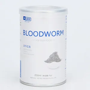 Fish Food Freeze-dried Red Worms High Protein Content Aquarium Ornamental Fish Food Factory Wholesale Fish Food
