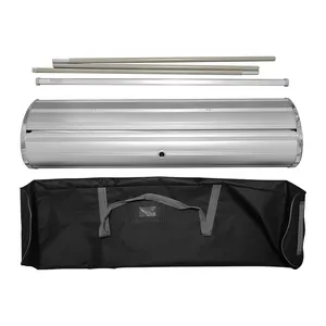 Espositore <span class=keywords><strong>Roll</strong></span>-<span class=keywords><strong>up</strong></span> <span class=keywords><strong>Personalizzato</strong></span> con Grafica, Schermo Largo Retrattile con Telaio in Alluminio per Pubblicità - Product Image 4