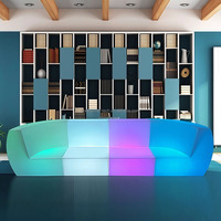 Muebles de Salón para Fiestas y Bodas al Aire Libre, Sofá Puff Lounge y Muebles de Club, Muebles de Salón para Discotecas